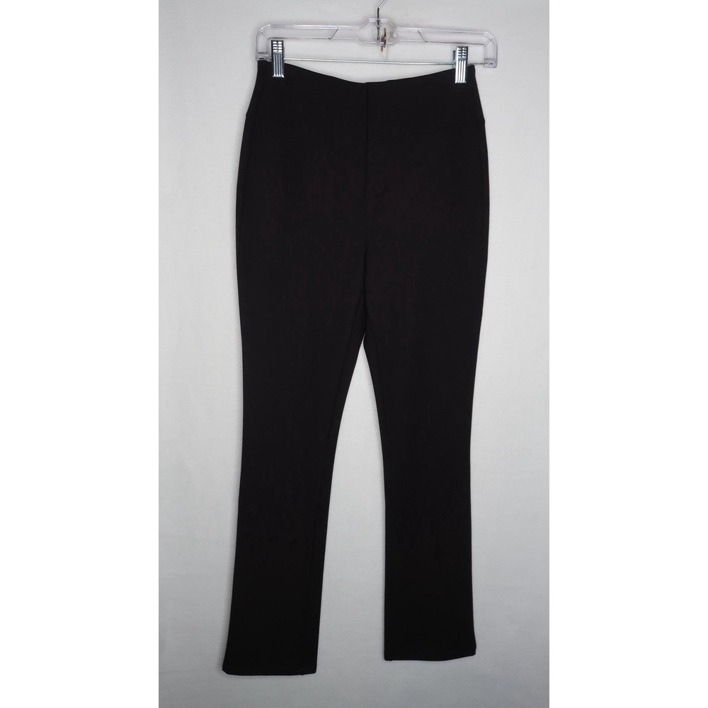 Halara NWT Women's XS Black High Waist Straight Leg 7/8 Work Pants Minimalist